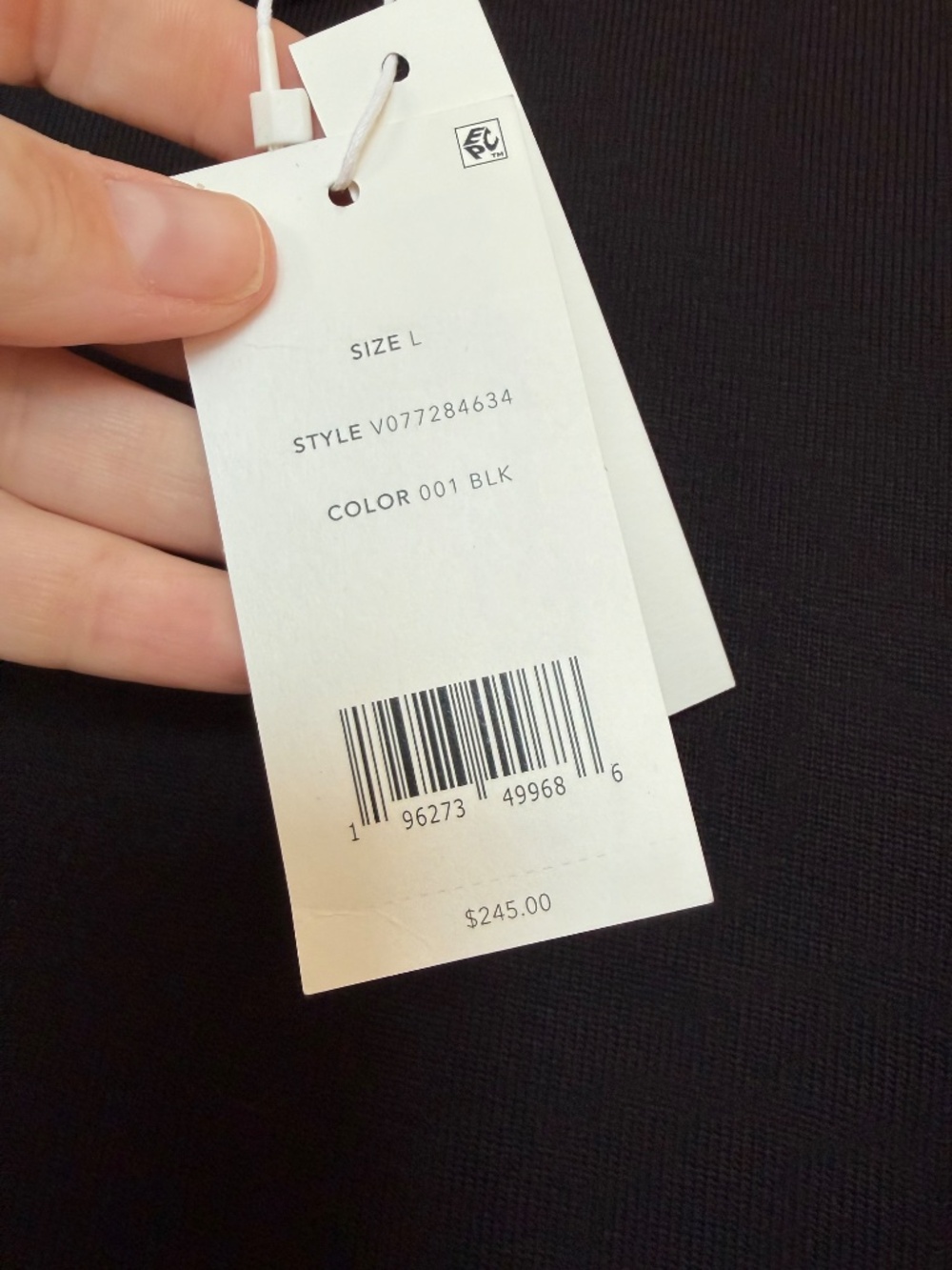 Vince Turtleneck Dress with Side Slit - Picture 4 of 4